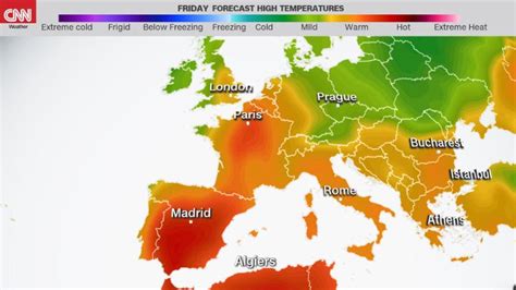 Hottest Temperatures Of The Year Expected In Western Europe Cnn