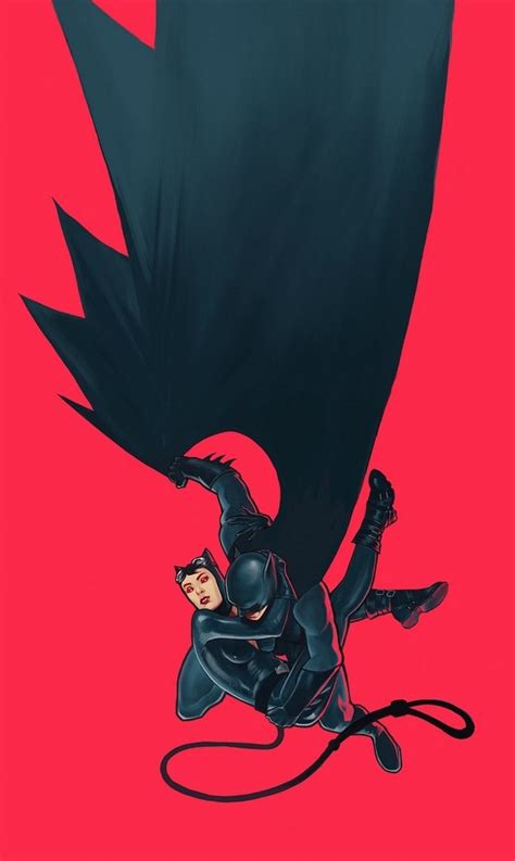 Awesome Batman And Catwoman Illustration By Malaysian Artist Qissus