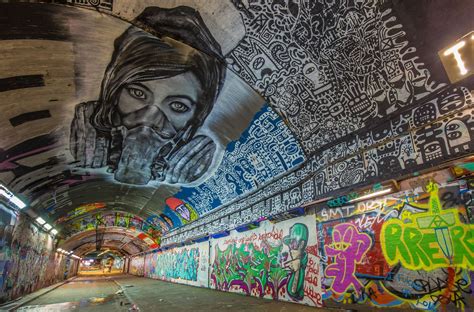 Leake Street Graffiti Tunnel United Kingdom Photography By Ralph Kiesewetter Graffiti Murals