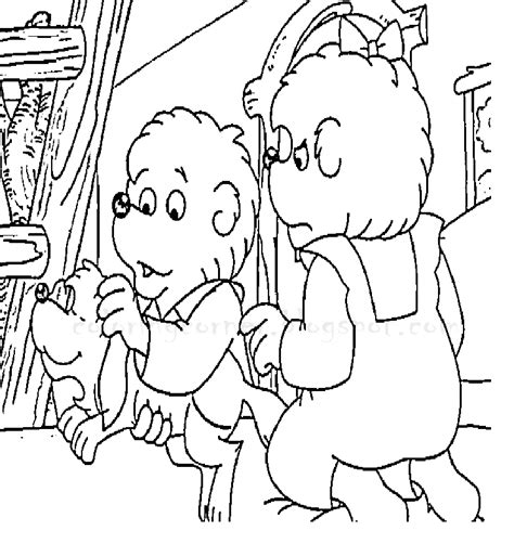These days, we recommend bears preschool printables coloring pages for you, this content is related with boy valentine coloring pages. Berenstain Bears Coloring Pages - Coloring Home