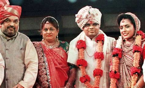 Amit shah with his wife at their son jay's wedding in ahmedabad on tuesday. The pets who bring Amit Shah fame, fortune and ...Bihar?