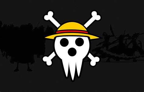 Обои Skull Game One Piece Pirate Anime Crossover Soul Eater