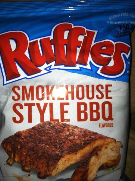 French Fry Diary 366 Ruffles Smokehouse Style Bbq French Fry Diary