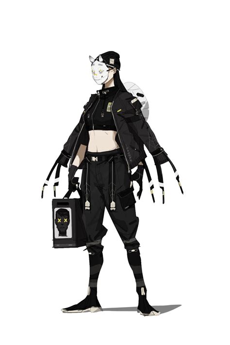 19 Trang Chủ Twitter Cyberpunk Character Art Techwear Girl
