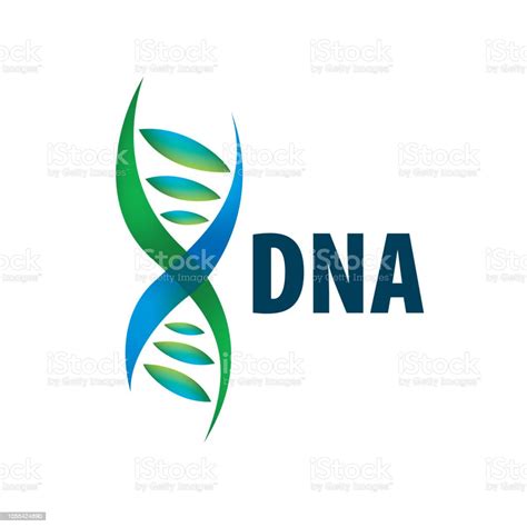 Sign In The Shape Of A Spiral Dna Vector Illustration Stock