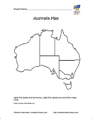 Large detailed map of australia with cities and towns. Australia Wordsearch, Crossword Puzzle, and More