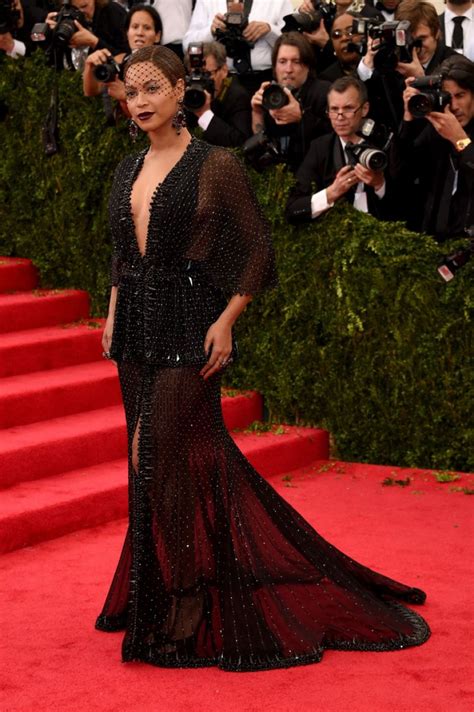 Beyonce Knowles Wearing Givenchy Couture 2014 Met Costume Institute