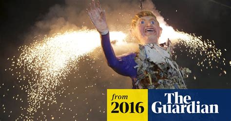 Donald Trump Effigy Burned In Mexican Easter Ritual Video World