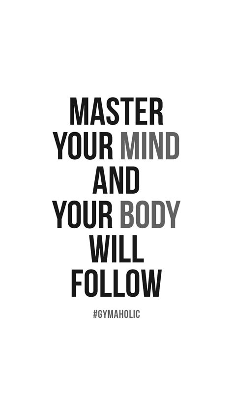 Master Your Mind Gymaholic Fitness App