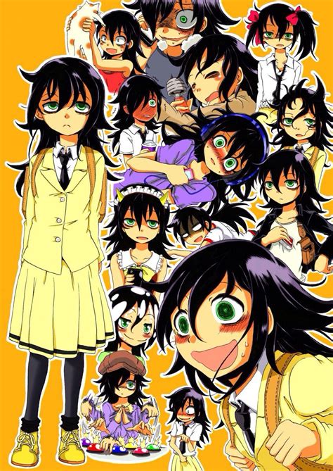 Tomoko Collage Anime Kuroki Tomoko Anime Characters