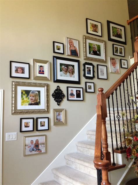20 Up The Stairs Gallery Wall