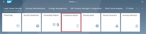 Compliance Reporting For The Sap Security Baseline Layer Seven Security