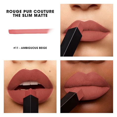 Ysl Rouge Pur Couture The Slim Matte Lipstick Harrods Ae
