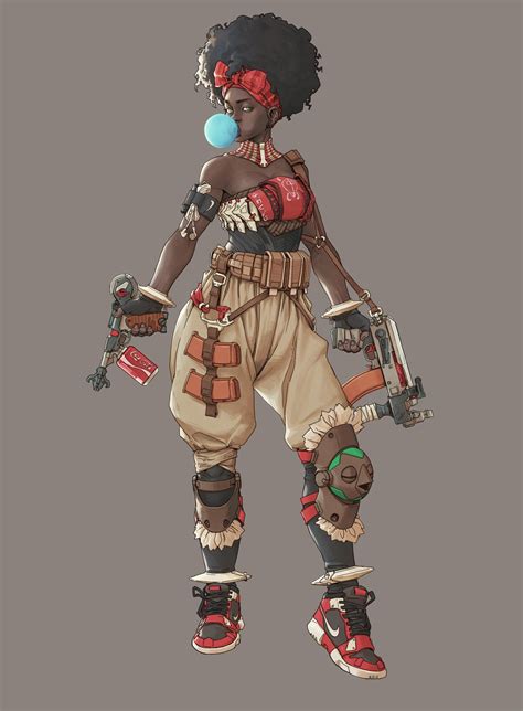 Militia Concept Characters Seonhyeok Jeon Character Design