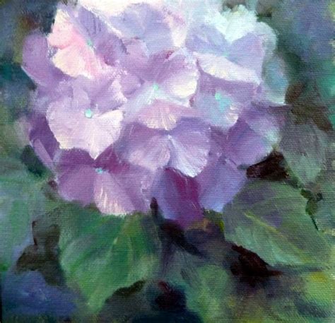 Hydrangea Paintings Painting A Day Small Masterpieces By Tina Wassel