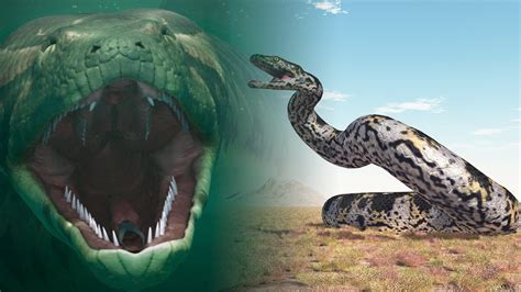 5 Terrifying Prehistoric Snakes 🐍 Youtube