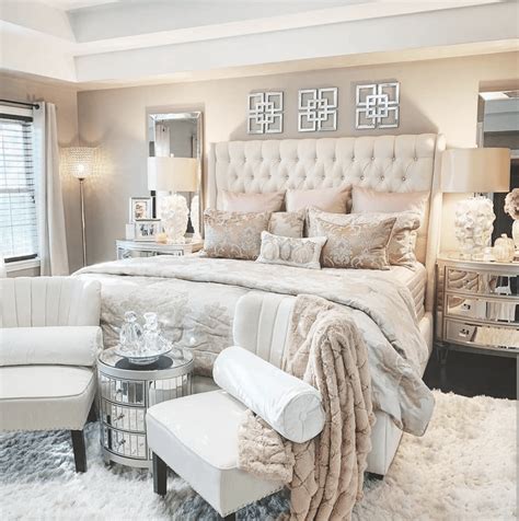 17 Glam Bedroom Ideas To Fulfill Your Luxurious Style Elegant Master Bedroom Luxurious