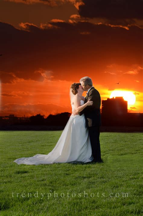 Sunset Of Love Wedding Photography Wedding Dress