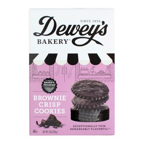 Deweys Bakery Brownie Crisp Cookies 9 Oz Harris Teeter