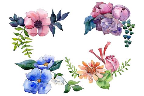 Free Watercolor Flower Svg Free 72 Svg Png Eps Dxf File