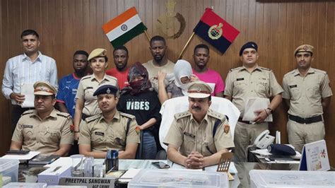 six including 4 foreigners held for duping gurugram woman of ₹8 85 lakh hindustan times