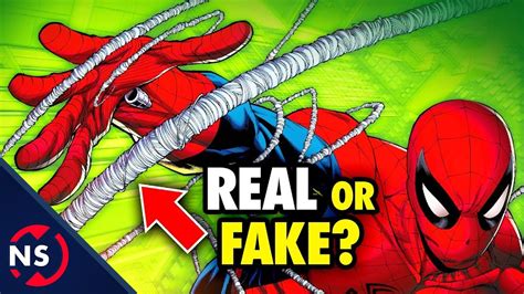Spider Mans Web Shooters Vs Organic Webbing Comic Misconceptions
