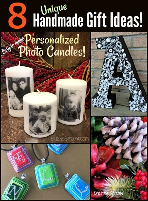 Handmade gifts are precious gifts of love that mean a lot. 8 Unique Handmade Gift Ideas