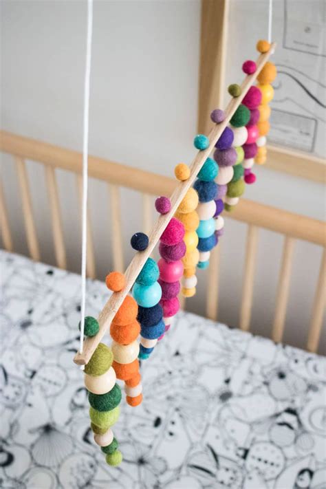 How To Make A Modern Baby Mobile Merrypad