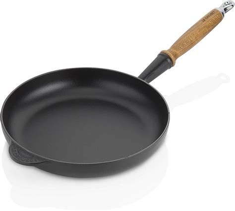 Le Creuset Signature Cast Iron Frying Pan With Large Frying Area And