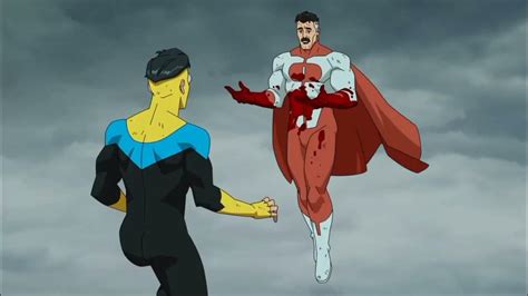 Invincible Vs Omni Man Fight Scene Youtube