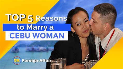 Top 5 Reasons Why You Should Marry A Cebu Woman Youtube