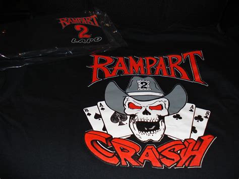 Lapd Rampart Crash Police T Shirt Collectible Size Large New