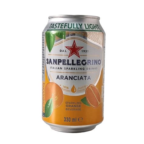 San Pellegrino Aranciata Sparkling Orange Beverage 330ml Whim