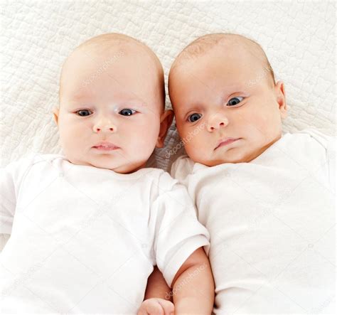 Two Beautiful Babies — Stock Photo © Svetlanafedoseeva 109508344