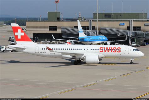 Hb Jct Swiss Airbus A220 300 Bd 500 1a11 Photo By Christoph Plank