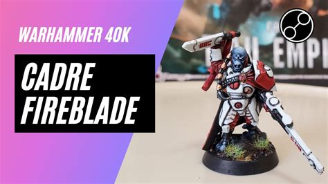 How To Paint Tau Cadre Fireblade Viorla Sept Warhammer 40k Youtube