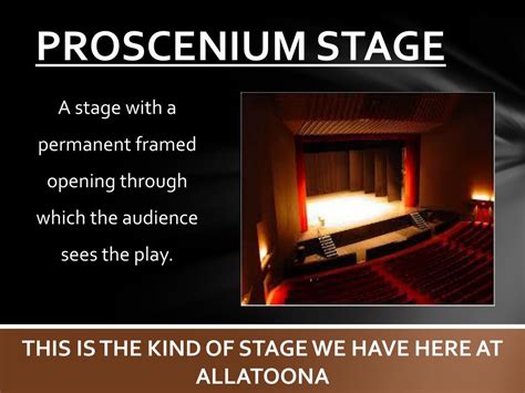Ppt Basic Theatre Terminology Powerpoint Presentation Free Download