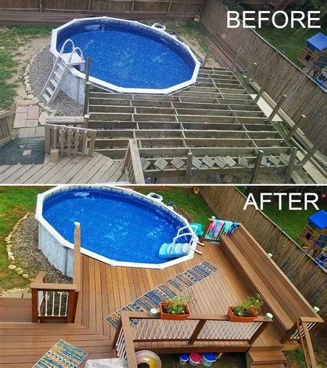 Building Above Ground Pool Decks Design And Layout Tips