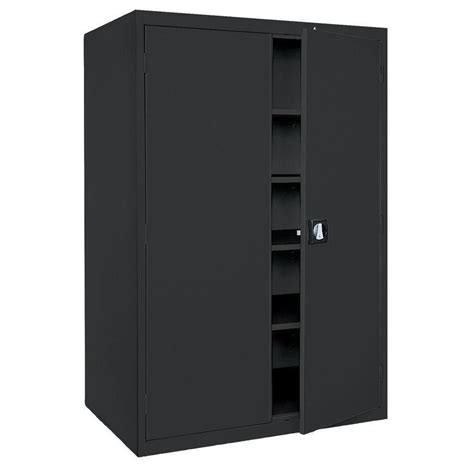 Sandusky 72 steel storage cabinet. Sandusky Elite Series 72 in. H x 46 in. W x 24 in. D 5 ...
