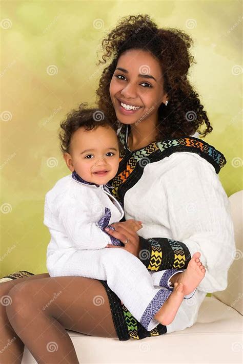 Ethiopian Mother With Baby Stock Photo Image Of Beautiful 39458094