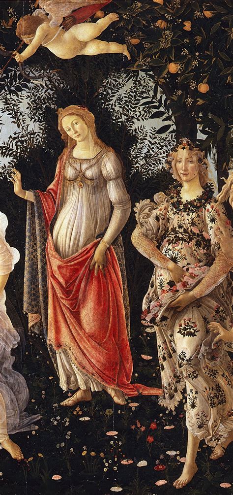 Primavera Particolare Botticelli March 1 1445 May 17 1510 Was