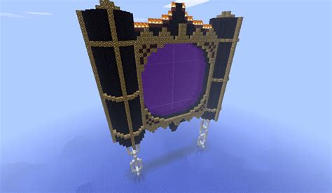 Nether portals offer a gateway to the nether, minecraft's underworld. Super Nether Portal Minecraft Project