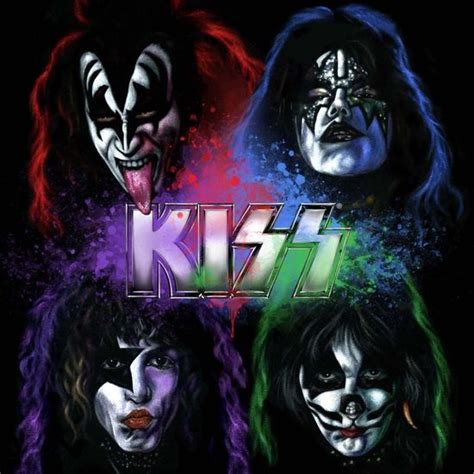 Kiss Band Google Search Kiss Rock Bands Kiss Artwork Kiss Art