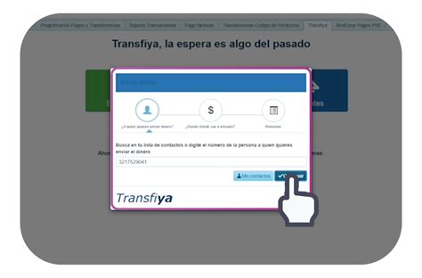 Enviar Transfiya En El Multiportal Centro De Experiencia De Usuario Solidario