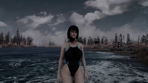 Fallout 4 Competition Swimsuit Youtube