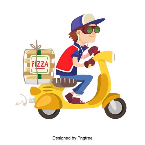 Download High Quality Pizza Clipart Delivery Transparent Png Images