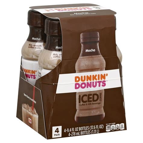 Donuts Iced Coffee And Milk Beverage Coffee Dunkin Donuts 94 Fl Oz