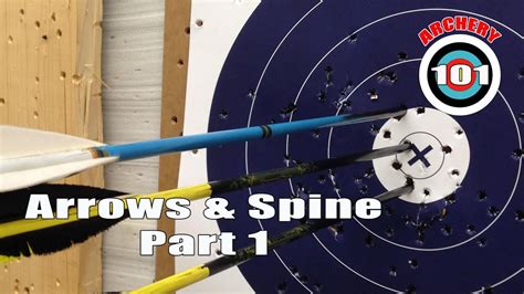 Traditional Archery Arrows And Spine Part One Youtube