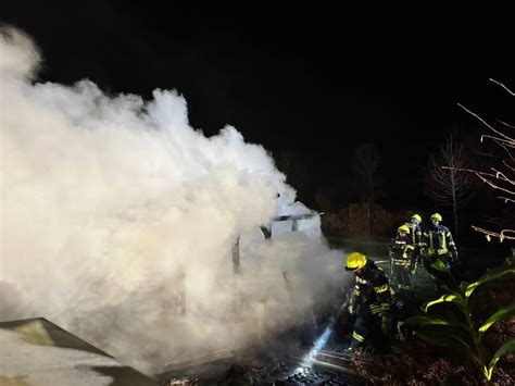 Feuerwehr Lohne L Scht Schuppenbrand In Bokern