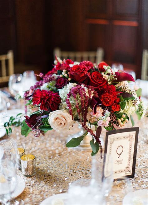 The warm, inviting, timeless color, marsala, has been named by pantone, the world's leading authority on color and color forecasting. 30 Most Beautiful Wedding Centerpieces For 2016 Fall ...